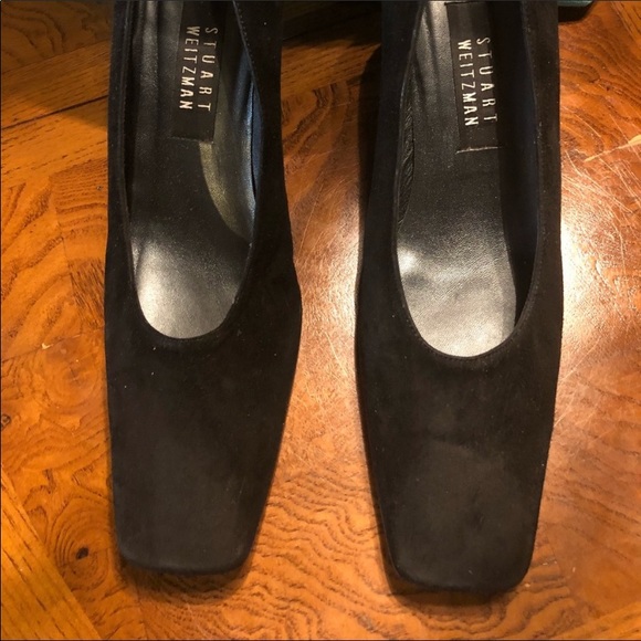 Stuart Weizmann Square toe pumps 9.5. - Picture 1 of 8